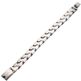 PARAPET Mens Stainless Steel Modern Link Bracelet