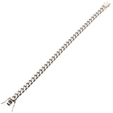 THE COAST 8mm Miami Cuban Link Mens Bracelet in Stainless Steel - Full View