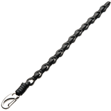SPRINGCOIL BRACELET Black Steel Link Mens Bracelet