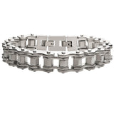 MOTORCADE Bike Chain Bracelet for Men in Stainless Steel