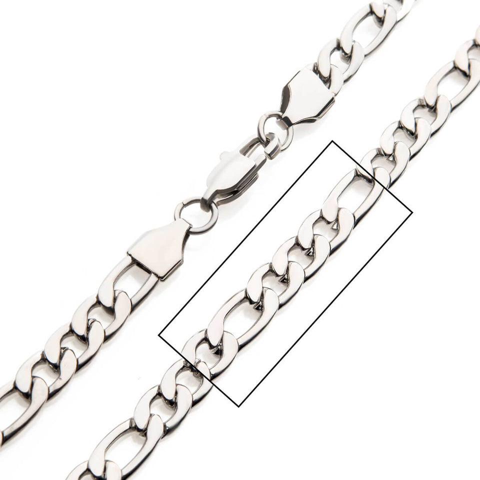 Mens figaro chain stainless steel deals