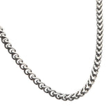 BARRICADE CHAIN Modern Link Stainless Steel Mens Necklace