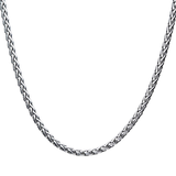 OBLIVION Spiga Link Necklace Chain for Men in Stainless Steel