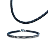 BLUE PYTHON CHAIN Stainless Steel Link Chain for Men