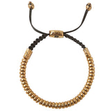 John Varvatos BRASS SIMIT BEAD Adjustable Bracelet for Men