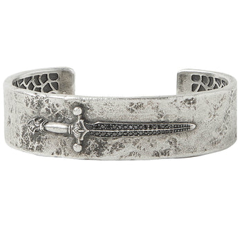 John Varvatos BLACK DIAMOND LONGSWORD CUFF Bracelet for Men