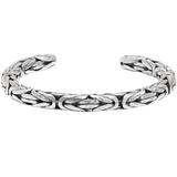 John Varvatos BYZANTINE CUFF Sterling Silver Mens Bracelet