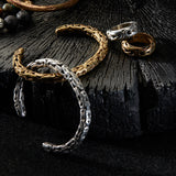 John Varvatos BYZANTINE CUFF Sterling Silver Mens Bracelet