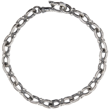 John Varvatos SILVER ANCHOR LINK Bracelet for Men