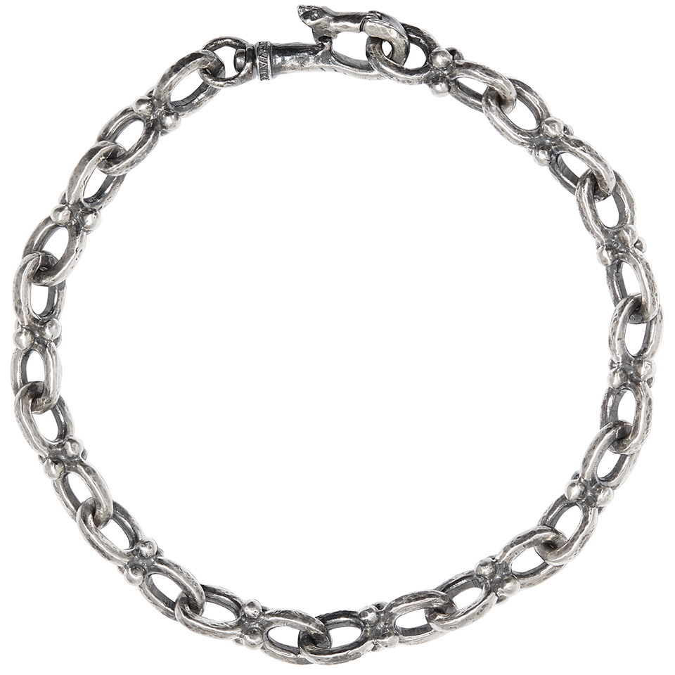 John Varvatos SILVER ANCHOR LINK Bracelet for Men