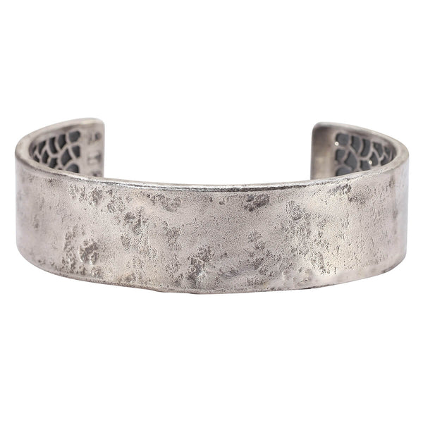 Mens hammered cuff bracelet deals