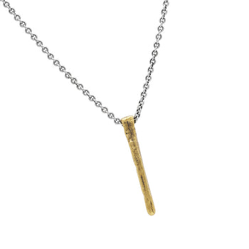 John Varvatos BRASS NAIL Pendant Necklace for Men