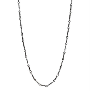 John Varvatos WOVEN LINK CHAIN for Men in Sterling Silver