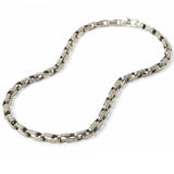 John Varvatos LARGE CLASSIC CHAIN Distressed Silver Necklace for Men
