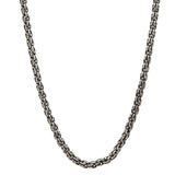 John Varvatos MODERN LINK CHAIN Sterling Silver Mens Necklace