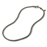 John Varvatos MODERN LINK CHAIN Sterling Silver Mens Necklace