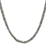 John Varvatos BYZANTINE CHAIN Necklace for Men in Sterling Silver