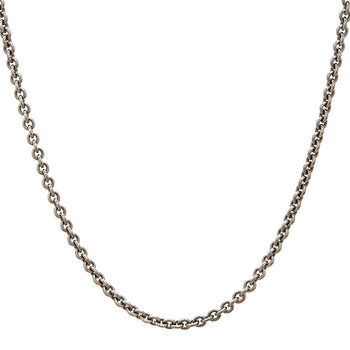 John Varvatos OVAL LINK CHAIN for Men in Sterling Silver