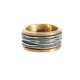 John Varvatos BRASS AND SILVER WIRE Ring for Men