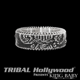 USA EAGLE RING in Sterling Silver by King Baby
