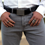 THE LIBERTY RING Sterling Silver Mens Band Ring by King Baby
