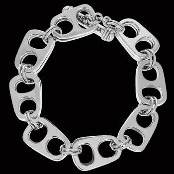 ChainsProMax Stainless Steel Bracelet Mens 10MM 21CM Chunky Bangles Biker  Wrist Bracelets - Walmart.com