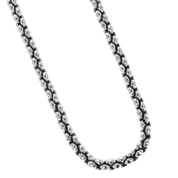 INFINITY LINK Sterling Silver Mens Necklace Chain by King Baby
