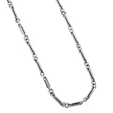 PAPERCLIP LINK SMALL Mens Necklace Chain in Sterling Silver by King Baby