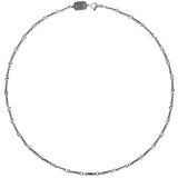 PAPERCLIP LINK SMALL Mens Necklace Chain in Sterling Silver by King Baby - Full View