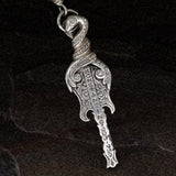 Konstantino GOLD STRING SNAKE GUITAR Sterling Silver Mens Necklace