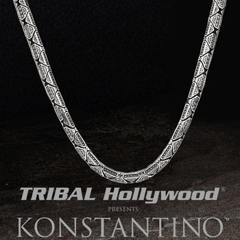 Konstantino GREEK CHAIN Sterling Silver Chain for Men