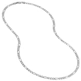 Tribal Hollywood FIGARO Chain 4mm in Sterling Silver - Full Size