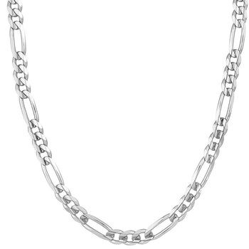 Tribal Hollywood FIGARO Chain 8mm in Sterling Silver
