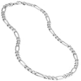 Tribal Hollywood FIGARO Chain 8mm in Sterling Silver - Full Size