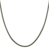 Tribal Hollywood FRANCO Chain 3mm in Oxidized Sterling Silver