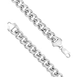 Tribal Hollywood MIAMI CUBAN Chain 10mm in Sterling Silver - Clasp