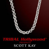 SIGNATURE 2.5mm Scott Kay Mens Sterling Silver Chain Necklace