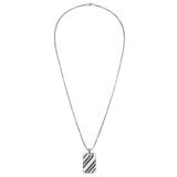 Classic Chain Dog Tag Pendant Necklace by John Hardy - Full Image