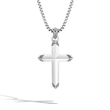 Classic Chain Cross Pendant Necklace by John Hardy