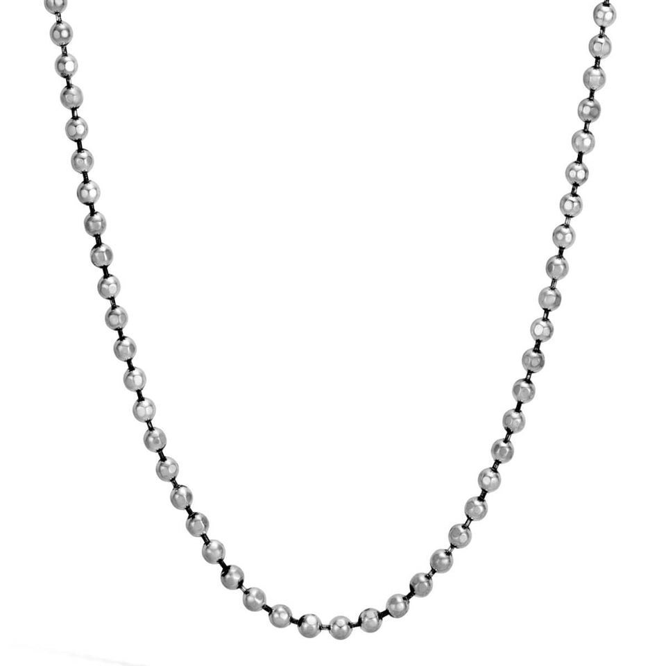 Thin Width Sterling Silver Ball Chain by John Hardy