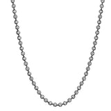 Black Rhodium Sterling Silver Ball Chain by John Hardy