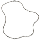 John Hardy Mens Classic 4mm Curb Link Chain in Sterling Silver