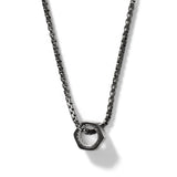 John Hardy Mens Industrial Hex Bolt Pendant Chain Necklace - Alt View