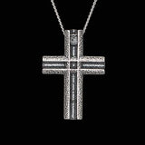 William Henry UNUM CROSS Sterling Silver Necklace for Men