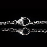 William Henry PINNACLE METEORITE Dog Tag Pendant Chain for Men