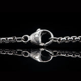 William Henry PINNACLE TIGERS EYE Dog Tag Pendant Chain for Men