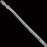 BYZANTINE DRAGON WEAVE CHAIN Thin Width Silver Chain by Keith Jack