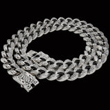 CELTIC CURB CHAIN Large Sterling Silver Mens Chain by Keith Jack