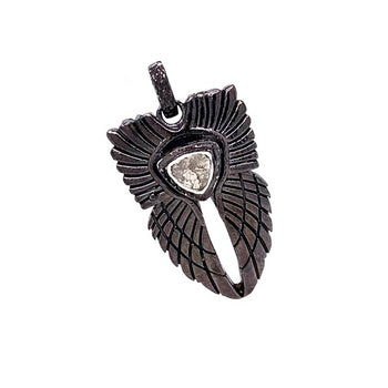 PICTISH CHAIN Double Oval Ring Silver Mens Necklace by Keith Jack