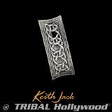 CELTIC KNOT PENDANT Sterling Silver Chain Pendant by Keith Jack